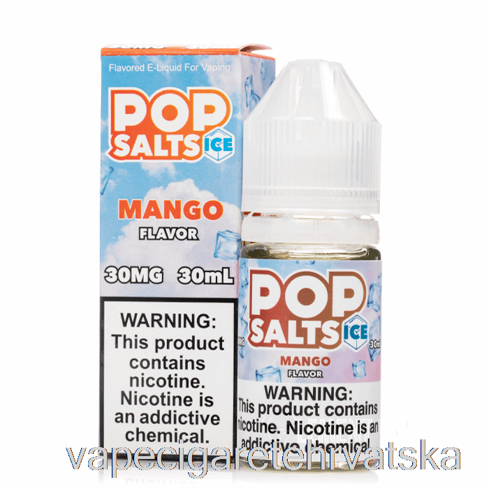 Vape Hrvatska Ice Mango - Pop Soli - 30ml 50mg